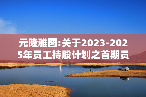 元隆雅图:关于2023-2025年员工持股计划之首期员工持股计划锁定期届满的公告